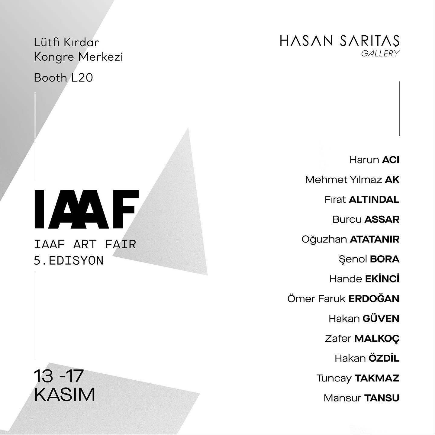 IAAF Art Fair sergisinden görsel