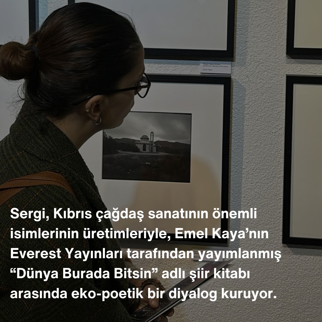 “Dünya Burada Bitsin” İstanbul’da: Kıbrıs Çağdaş Sanatının Eko-Poetik Sorgusu sergisinden görsel