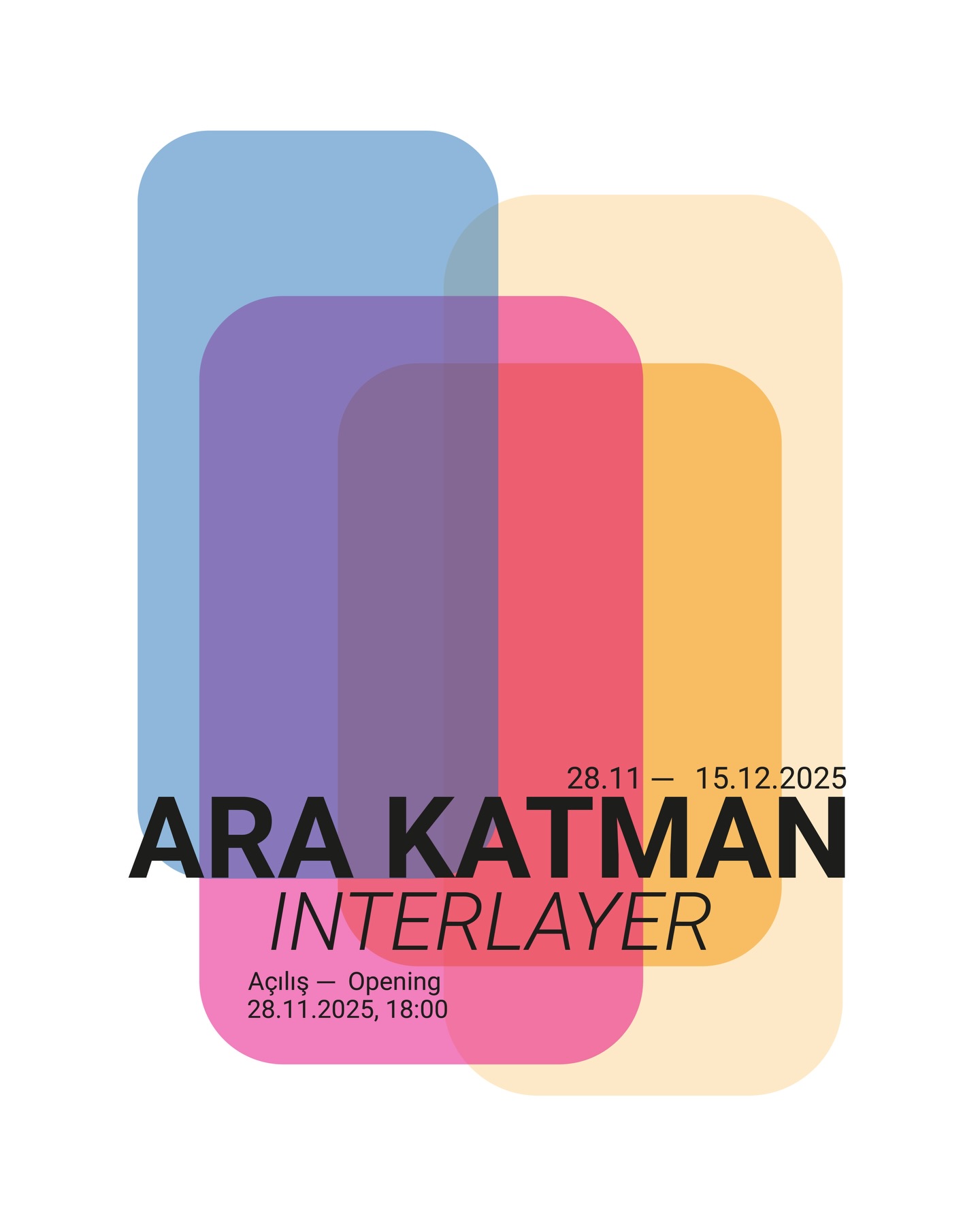 Ara Katman - Interlayer sergisinden görsel