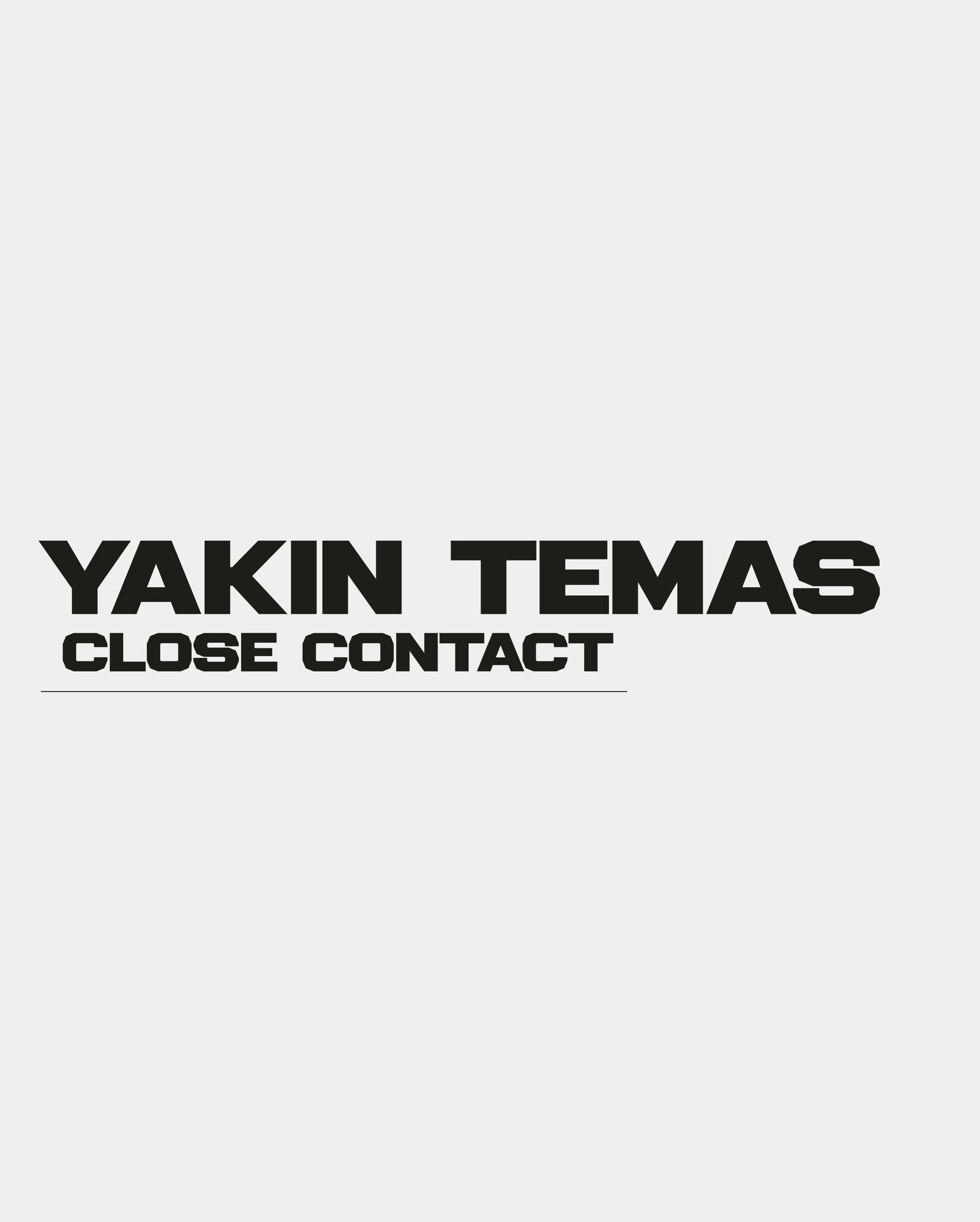Yakın Temas - Close Contact sergisinden görsel