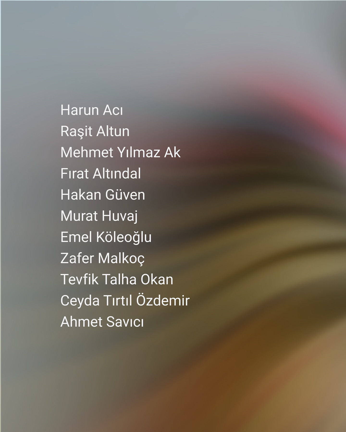 “Çok Uzak, Fazla Yakın / Too Far, Too Close” sergisinden görsel