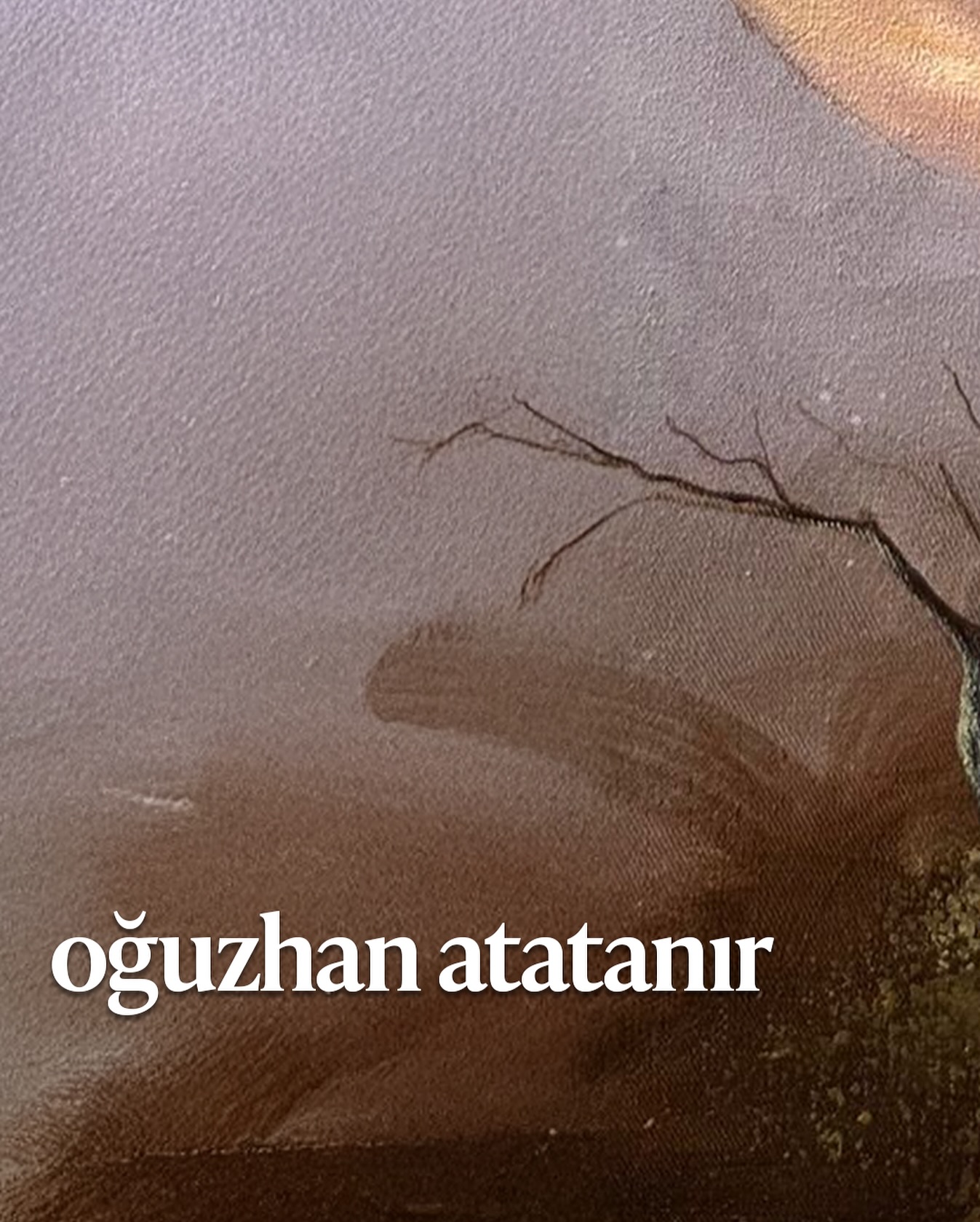 Oğuzhan Atatanır Bilinmeyen Bir Yer sergisinden görsel