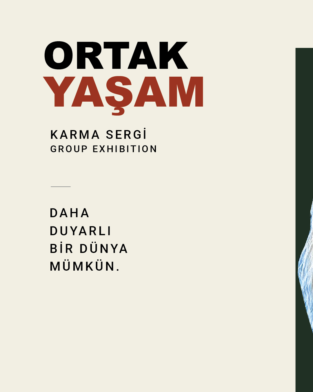 Ortak Yaşam sergisinden görsel